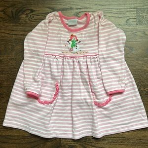 Squiggles size 2 snowman dress